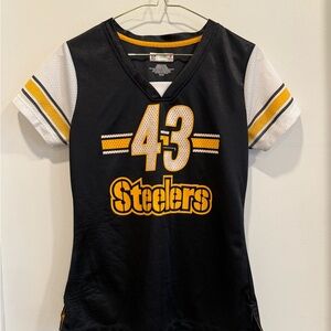NFL Woman’s Black and Gold Steelers Jersey